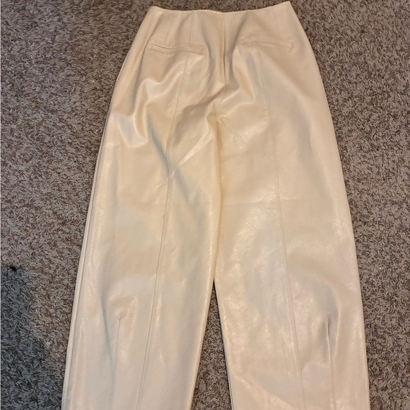 Avec Les Filles Cream Wide Leg Pants NEW with TAGS - Picture 4 of 5
